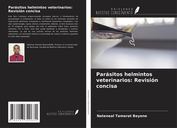 Produktbild: Par&aacute;sitos helmintos veterinarios: Revisi&oacute;n concisa