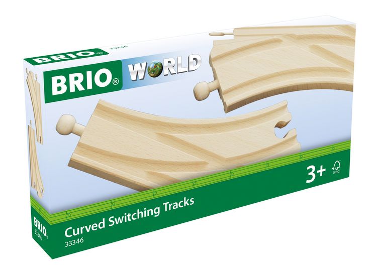 Produktbild: Brio Bogenweichen (L,M)