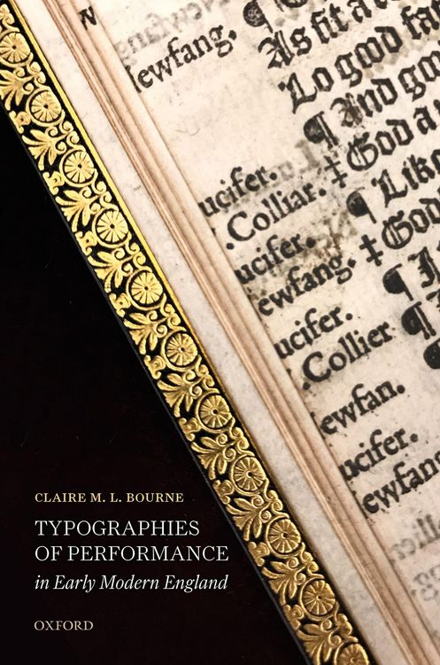 Produktbild: Typographies of Performance in Early Modern England