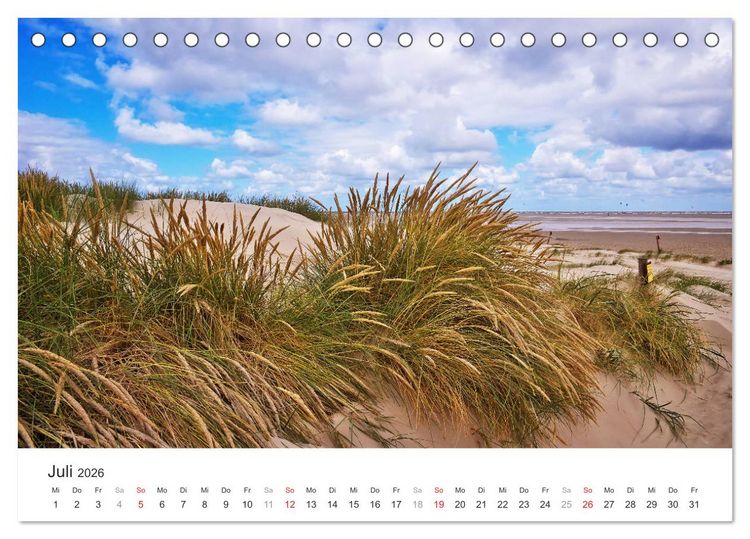 Produktbild: Eiderstedt Impressionen (Tischkalender 2026 DIN A5 quer), CALVENDO Monatskalender