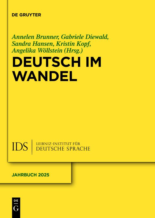 Produktbild: Deutsch im Wandel