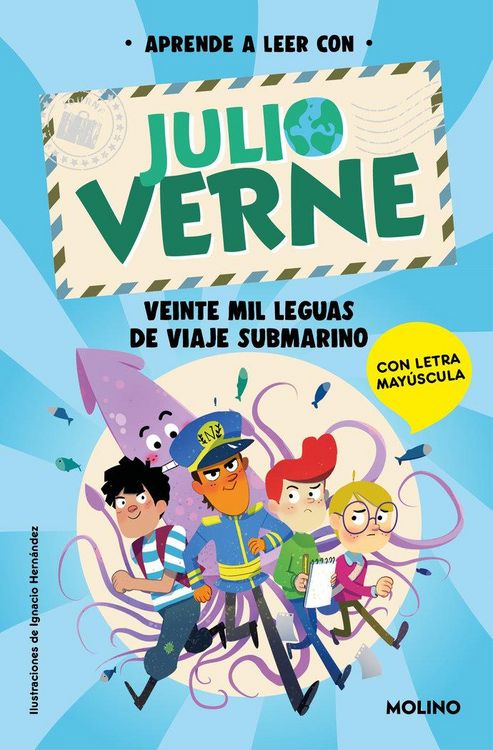 Produktbild: Phonics in Spanish-Aprende a Leer Con Julio Verne: Veinte Mil Leguas de Viaje Submarino / Phonics in Spanish-Twenty-Thousand Leagues Under the Sea