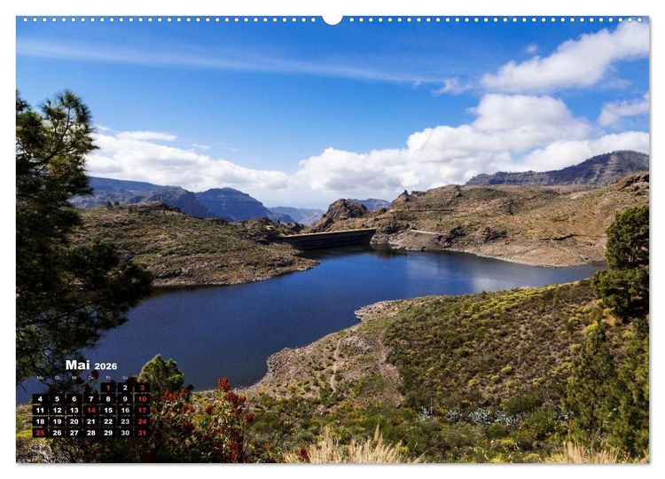 Produktbild: Auf Schusters Rappen... Gran Canaria (Wandkalender 2026 DIN A2 quer), CALVENDO Monatskalender