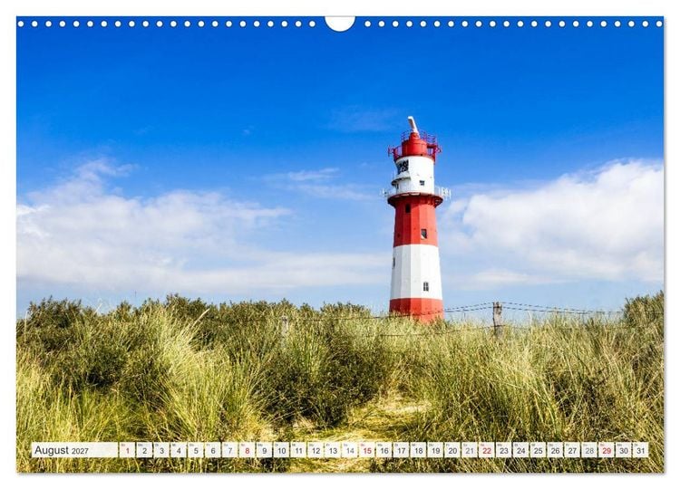 Produktbild: OSTFRIESLAND Wundervolle Halbinsel am Wattenmeer (Wandkalender 2027 DIN A3 quer), CALVENDO Monatskalender