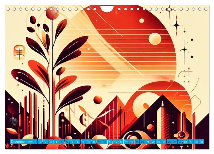 Produktbild: Lost Fiction (Wandkalender 2026 DIN A4 quer), CALVENDO Monatskalender