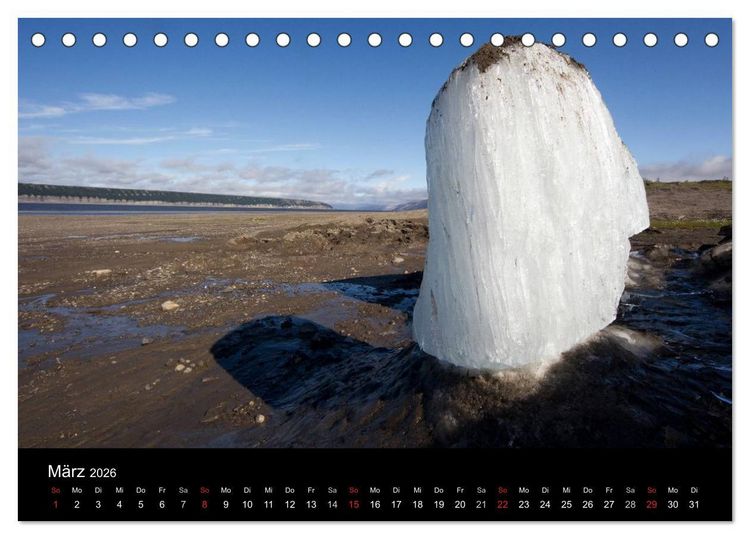 Produktbild: Sibirien- Impressionen von der Lena (Tischkalender 2026 DIN A5 quer), CALVENDO Monatskalender