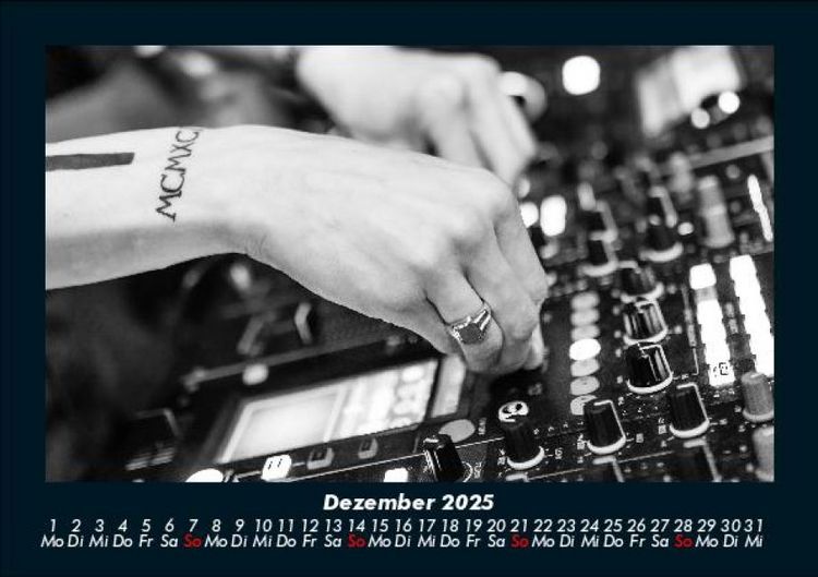 Produktbild: Musik 2025 Fotokalender DIN A5