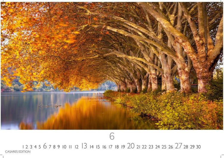 Produktbild: Indian Summer Kalender 2027 &ndash; Wandkalender | Fotokalender Nordamerika 24x35cm &ndash; Leuchtende Herbstfarben Nordamerikas in stimmungsvollen Bildern f&uuml;r deine Wand