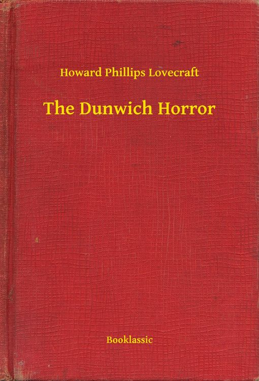 Produktbild: The Dunwich Horror