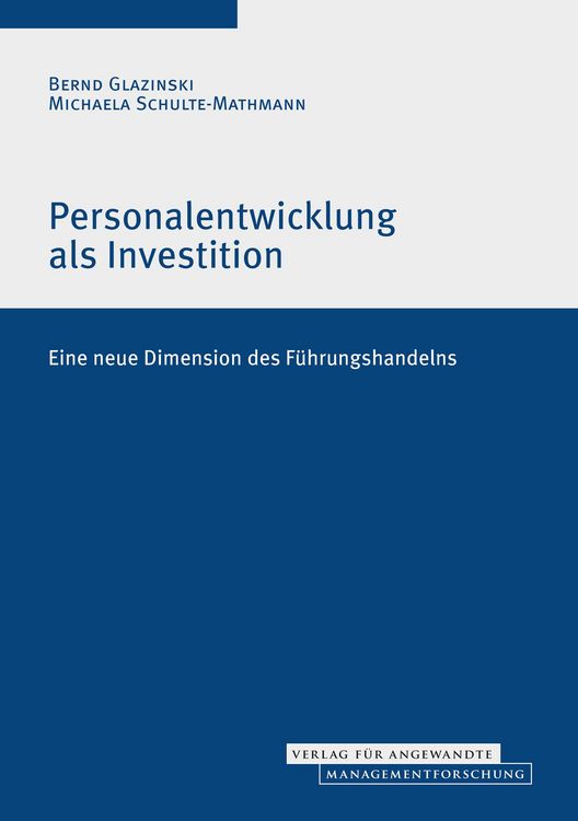 Produktbild: Personalentwicklung als Investition