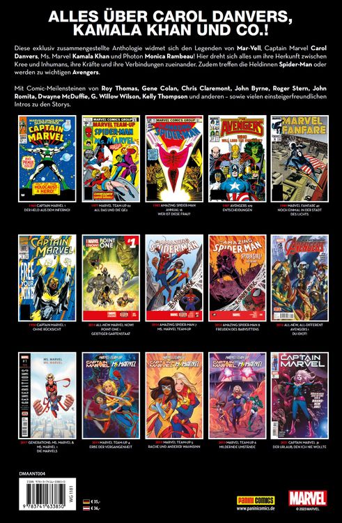 Produktbild: The Marvels Anthologie