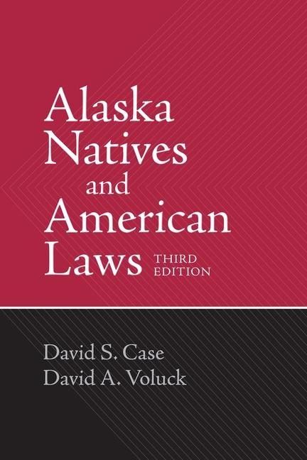 Produktbild: Alaska Natives and American Laws