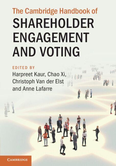 Produktbild: The Cambridge Handbook of Shareholder Engagement and Voting