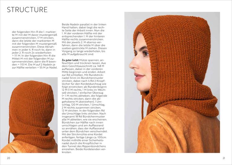 Produktbild: Balaclava M&uuml;tzen stricken und h&auml;keln