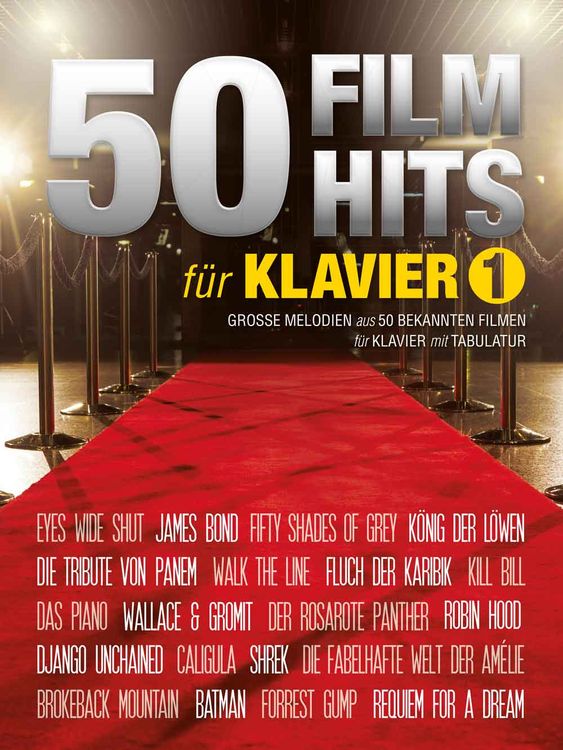 Produktbild: 50 Filmhits f&uuml;r Klavier 1