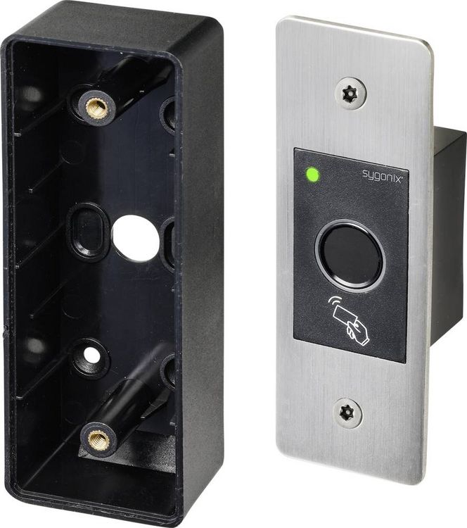 Produktbild: Sygonix SY-4760952 Fingerprint/RFID Zugangssystem Unterputz 12 V/DC, 18 V/DC IP66