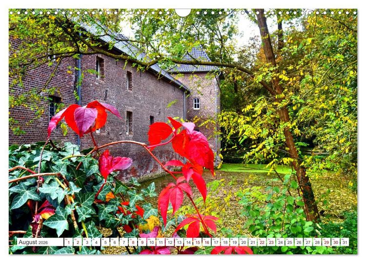 Produktbild: Gr&uuml;nes Paradies - Schlosspark Paffendorf (Wandkalender 2026 DIN A3 quer), CALVENDO Monatskalender
