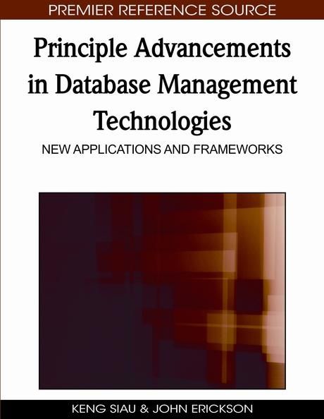 Produktbild: Principle Advancements in Database Management Technologies: New Applications and Frameworks