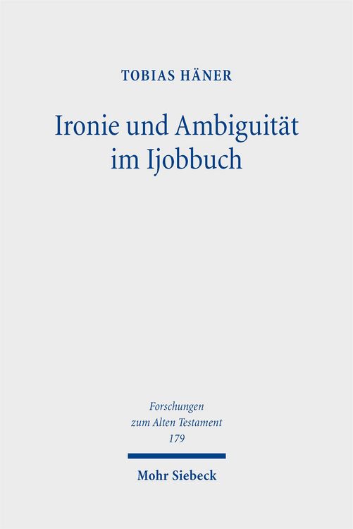Produktbild: Ironie und Ambiguit&auml;t im Ijobbuch