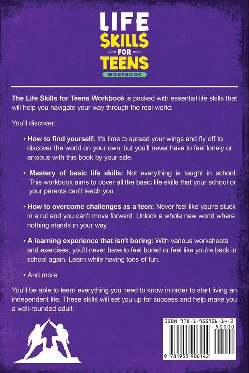 Produktbild: Life Skills for Teens Workbook - 35+ Essentials for Winning in the Real World | How to Cook, Manage Money, Drive a Car, and Develop Manners, Social Sk
