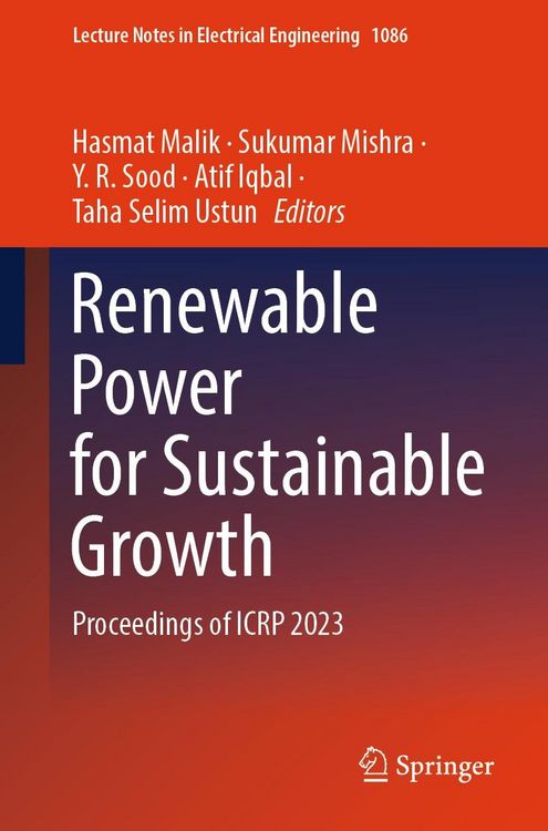 Produktbild: Renewable Power for Sustainable Growth