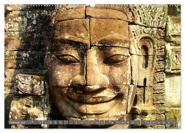 Produktbild: Kambodscha &bull; Angkor Wat (hochwertiger Premium Wandkalender 2026 DIN A2 quer), Kunstdruck in Hochglanz