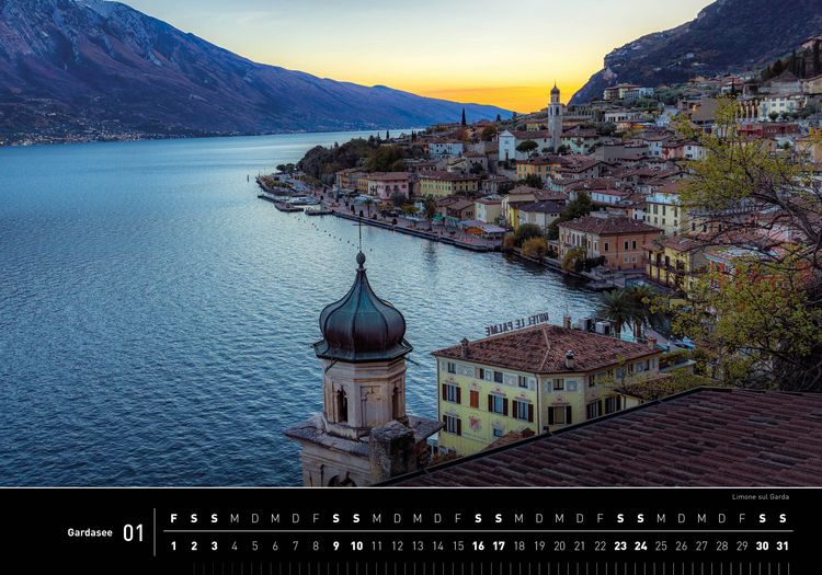 Produktbild: Gardasee Premiumkalender 2027