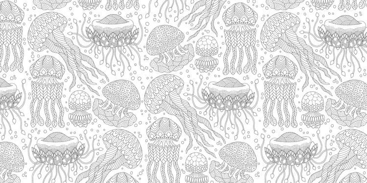 Produktbild: Millie Marotta's Geheimnis des Meeres &ndash; Die sch&ouml;nsten Ausmal-Abenteuer
