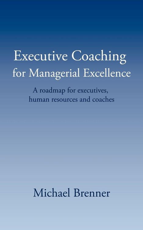 Produktbild: Executive Coaching for Managerial Excellence
