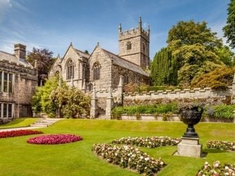 Produktbild: CALVENDO Puzzle Lanhydrock House in Cornwall, S&uuml;dengland | 1000 Teile Lege-Gr&ouml;&szlig;e 64x48cm Foto-Puzzle f&uuml;r gl&uuml;ckliche Stunden