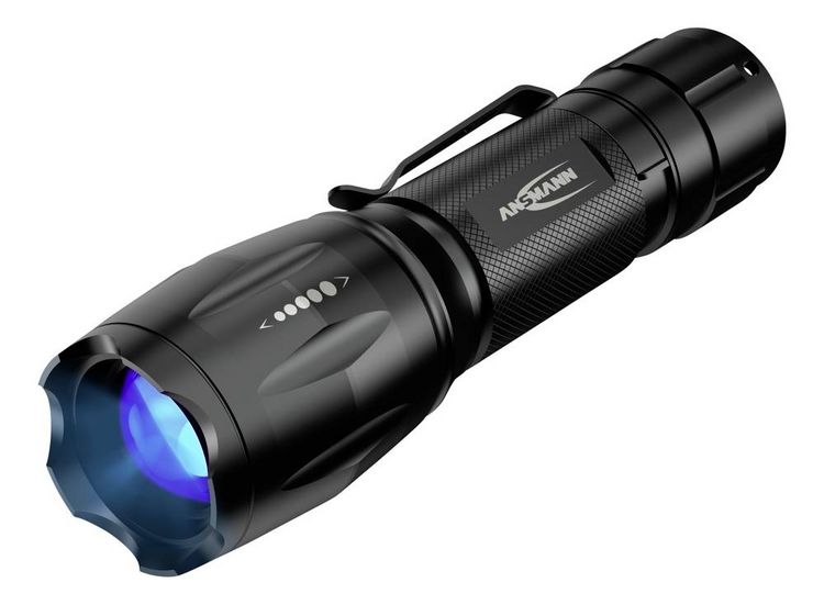 Produktbild: Ansmann Action 400 UV LED, UV-Lampe Taschenlampe batteriebetrieben 100 lm 27 h