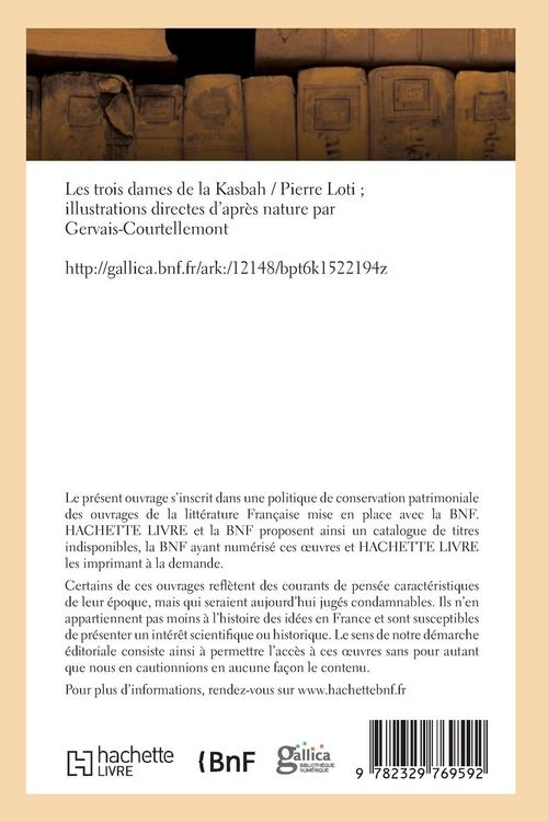 Produktbild: Les Trois Dames de la Kasbah