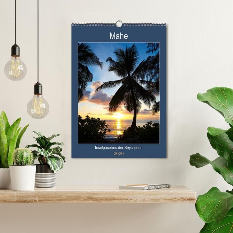 Produktbild: Mahe - Inselparadies der Seychellen (Wandkalender 2026 DIN A3 hoch), CALVENDO Monatskalender