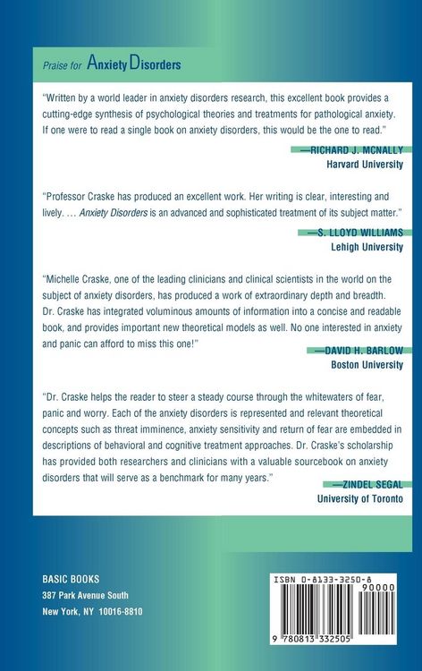 Produktbild: Anxiety Disorders