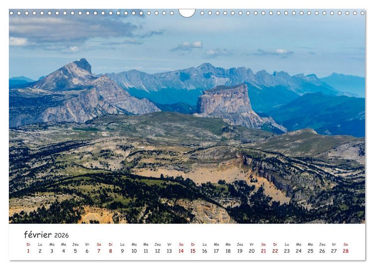 Produktbild: Les Hauts du Vercors (Calendrier mural 2026 DIN A3 vertical), CALVENDO calendrier mensuel
