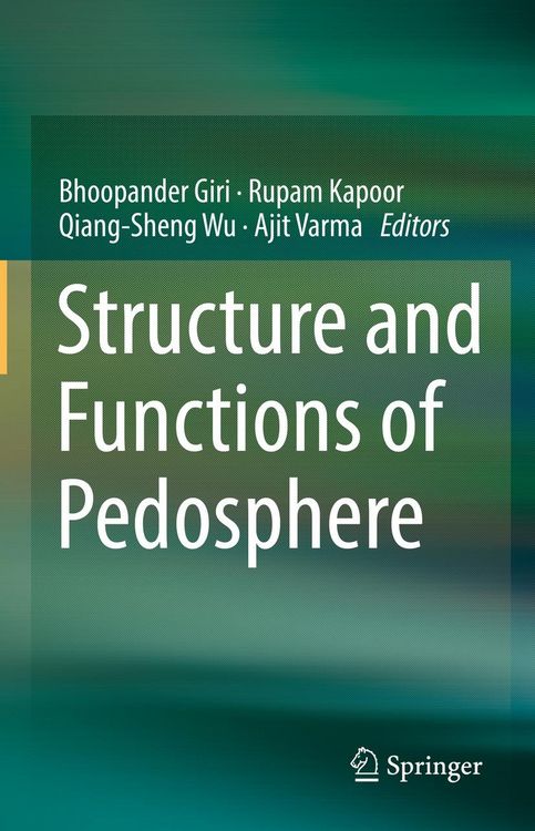 Produktbild: Structure and Functions of Pedosphere