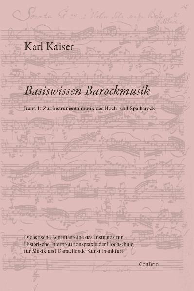 Produktbild: Basiswissen Barockmusik