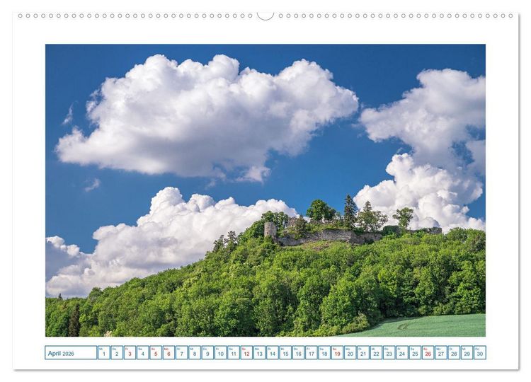 Produktbild: HEGAUBERGE (Wandkalender 2026 DIN A2 quer), CALVENDO Monatskalender