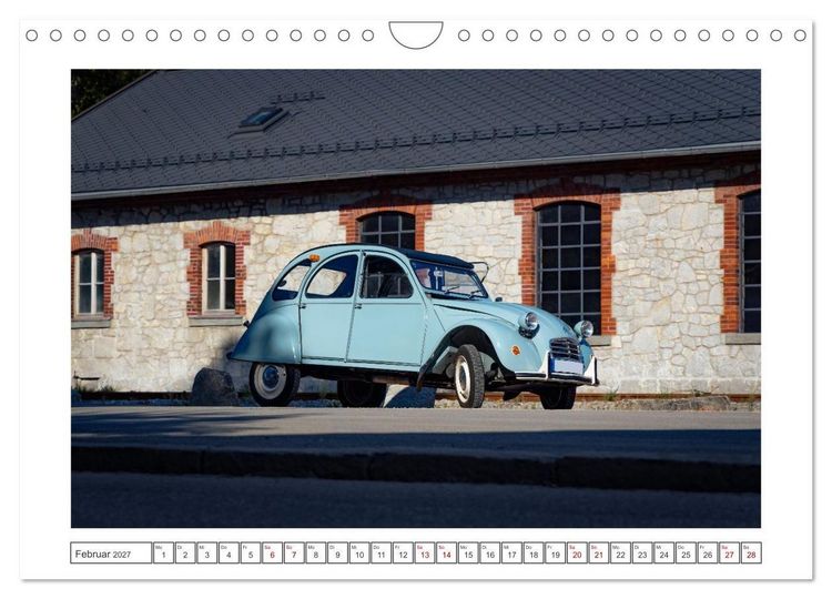 Produktbild: 2CV Pauline (Wandkalender 2027 DIN A4 quer), CALVENDO Monatskalender