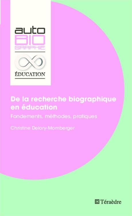 Produktbild: De la recherche biographique en &eacute;ducation