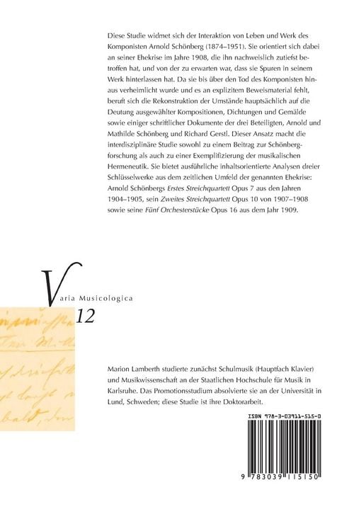 Produktbild: Interaktion von Leben und Werk bei Sch&ouml;nberg