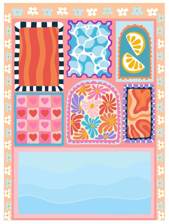 Produktbild: Colorful Surprise - Muster
