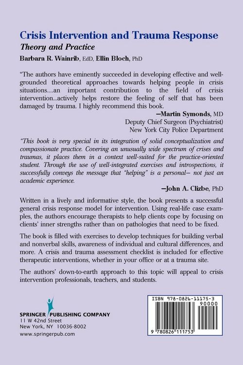Produktbild: Crisis Intervention and Trauma Response