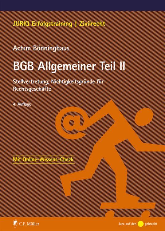 Produktbild: BGB Allgemeiner Teil II