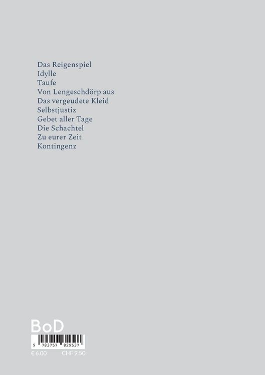 Produktbild: Das Reigenspiel