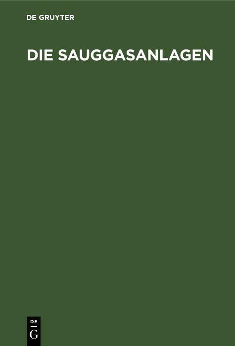 Produktbild: Die Sauggasanlagen