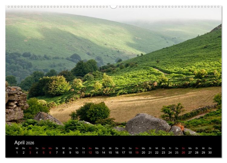 Produktbild: Magisches Cornwall (Wandkalender 2026 DIN A2 quer), CALVENDO Monatskalender