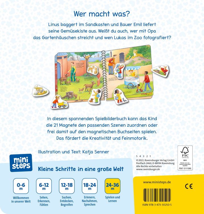 Produktbild: ministeps: Wer macht was?