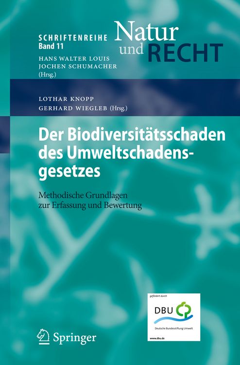 Produktbild: Der Biodiversit&auml;tsschaden des Umweltschadensgesetzes