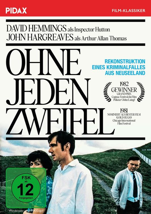 Produktbild: Ohne jeden Zweifel (Beyond Reasonable Doubt) / Packender Thriller &uuml;ber einen wahren Kriminalfall aus Neuseeland (Pidax Film-Klassiker)